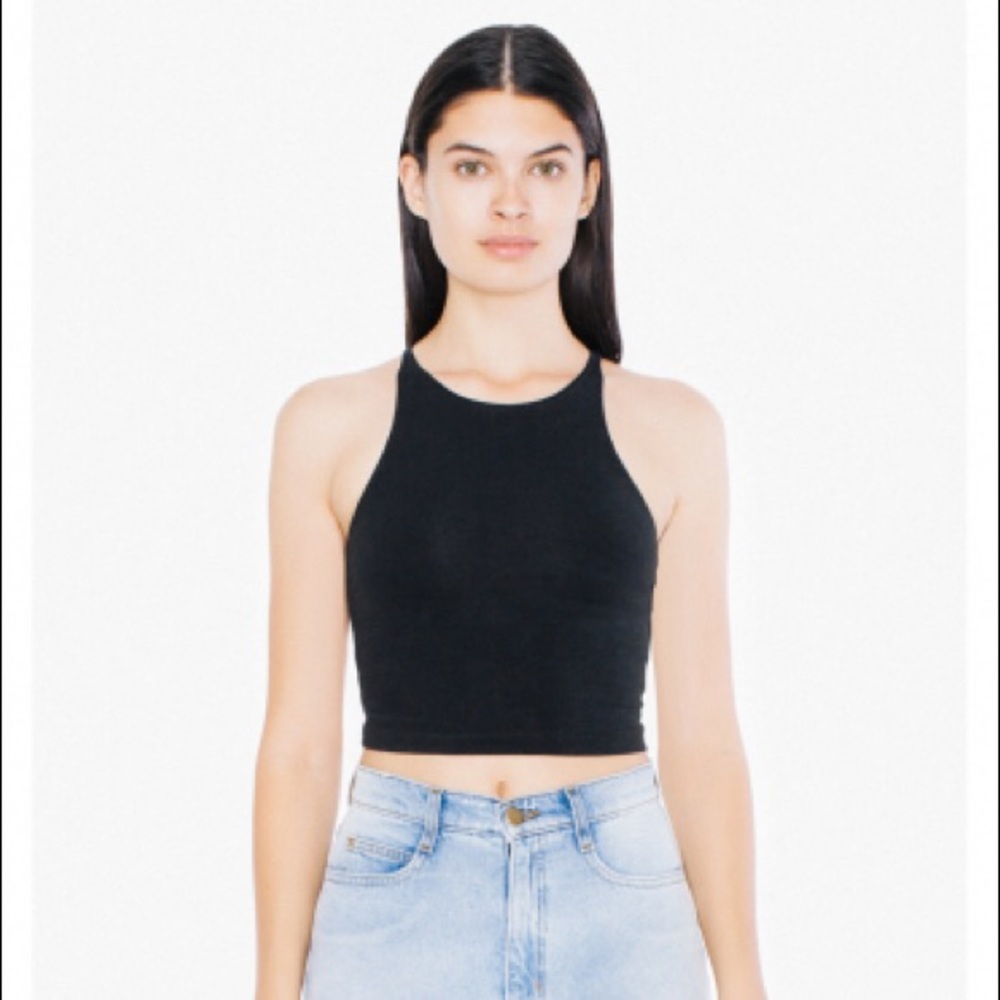 American apparel crop top